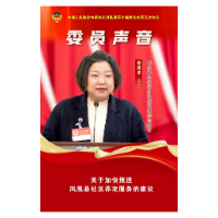 委员声音| 廖爱华：关于加快推进凤凰县社区养老服务的建议