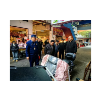 凤凰消防联合多部门开展市场消防安全检查