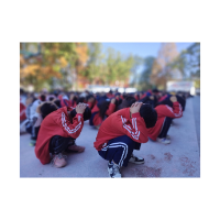 凤凰县廖家桥学区石化中学开展防震暨消防应急疏散演练活动  