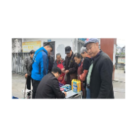 凤凰县筸子坪镇联合移动、电信公司开展医保缴费宣传促进活动