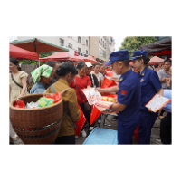 凤凰县消防救援大队积极开展安全生产月集中宣传活动