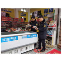 守护烟火里的“赶集年”——禾库镇多部门联动护航春节前集市安全