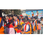 凤凰县千工坪学区举行新队员入队仪式