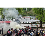 凤凰县廖家桥学区都里小学开展以“练”筑防 以“演”备战主题活动