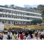 凤凰县廖家桥学区开展防震减灾暨消防应急疏散演练
