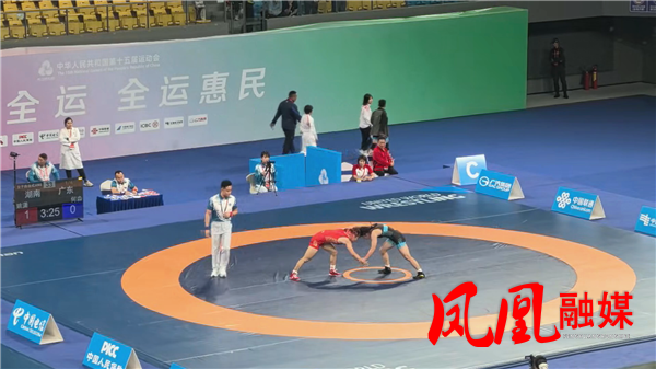 凤凰姑娘姚潇:全运会女子摔跤50KG级比赛创全州历史最好成绩