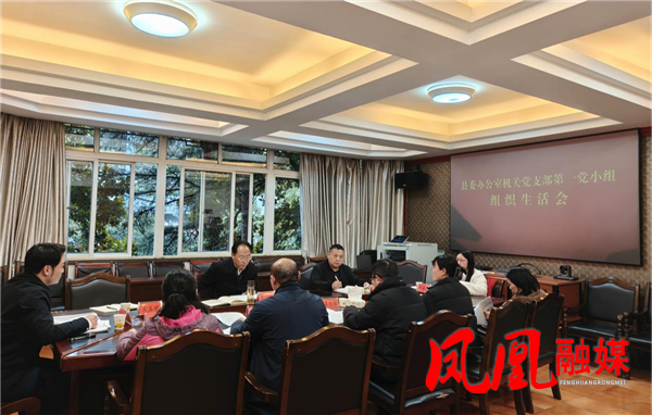 凤凰县委书记毛家以普通党员身份参加所在党支部组织生活会