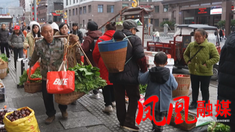 凤凰县：春菜陆续上市  舌尖春意浓