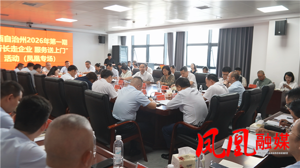 湘西州2026年第一期“行长走企业 服务送上门”活动走进凤凰县