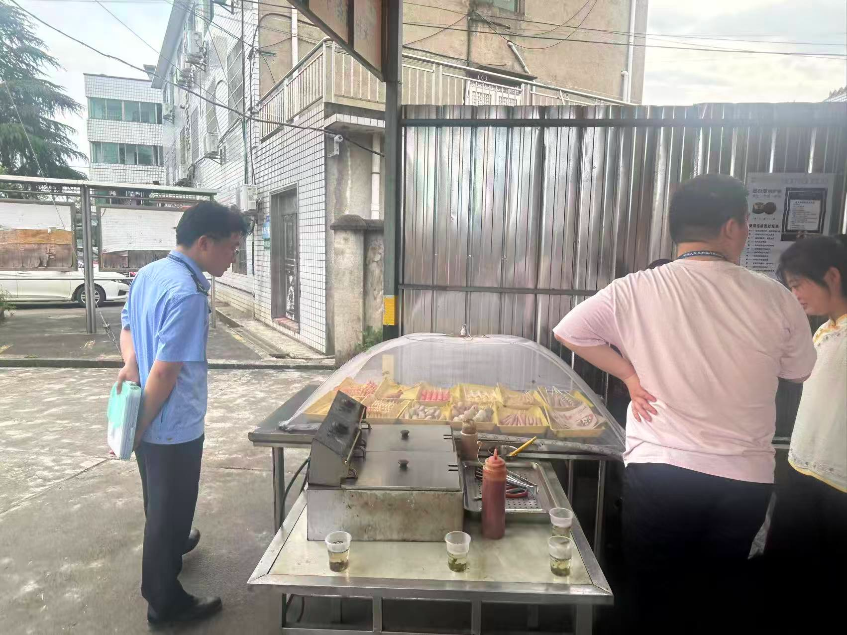 分水乡：部门联动护校园   文明劝导筑防线