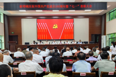 射埠镇：召开庆祝中国共产党成立105周年暨“七一”表彰大会