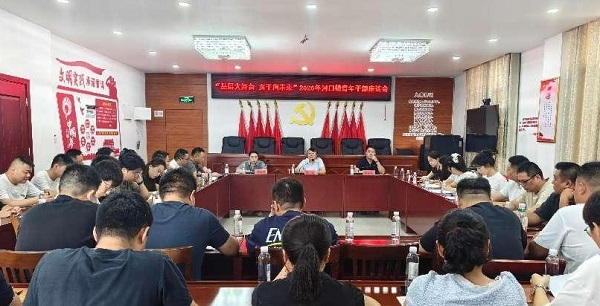 河口镇：召开青年干部座谈会