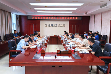 宋任飞调研天易发展集团市场化转型工作