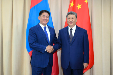 视频丨习近平会见蒙古国总统呼日勒苏赫