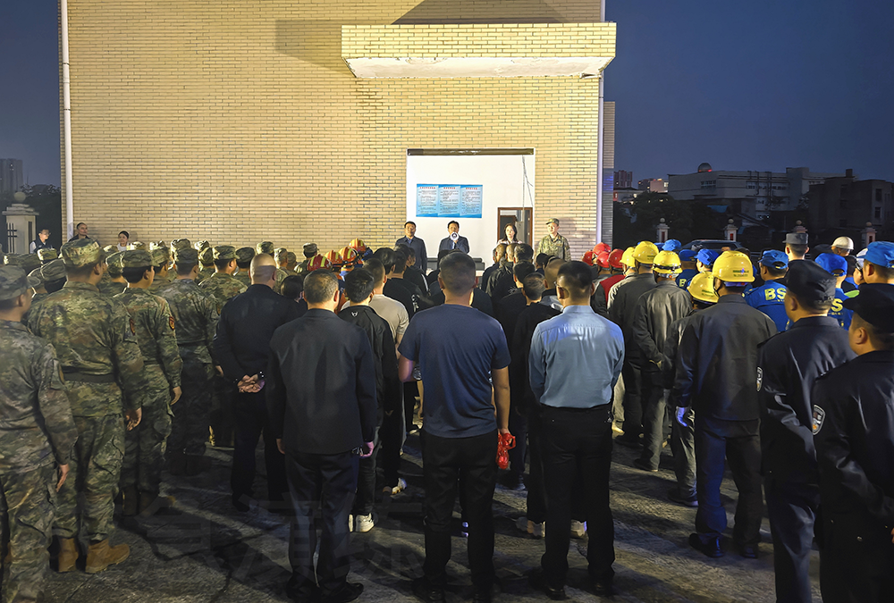 湘潭县：以练备战 筑牢防汛“安全网”