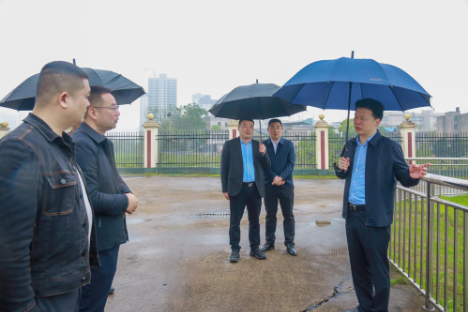 宋任飞督导防汛备汛工作