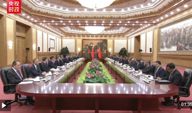 独家视频丨习近平会见孟加拉国总理：构建新时代中孟命运共同体