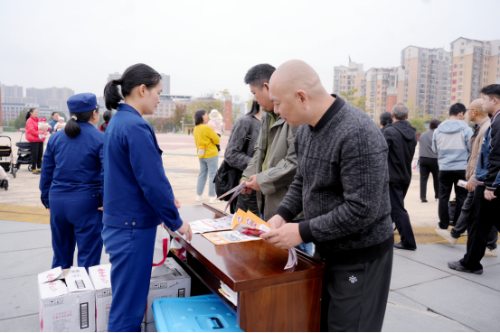 湘潭县启动“119”消防宣传月活动