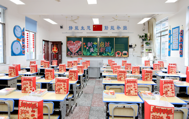 湘潭县：校园焕新迎开学