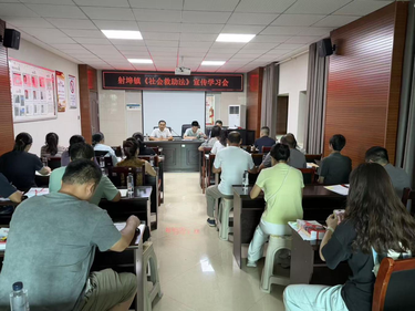 普法护万家 救助润民心  ——射埠镇扎实开展《社会救助法》宣传周活动