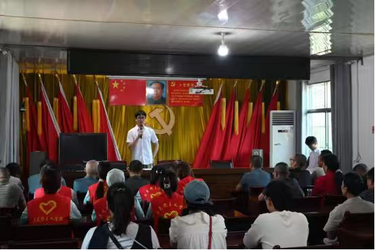 茶恩寺镇团委联合湘潭大学马克思主义学院实践团深化 “三下乡” 社会实践