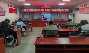 杨嘉桥镇：以案践学增本领，“莲乡里手”启新篇