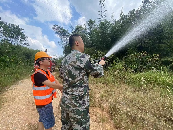 砺精兵，保绿林！河口镇开展森林防火演练