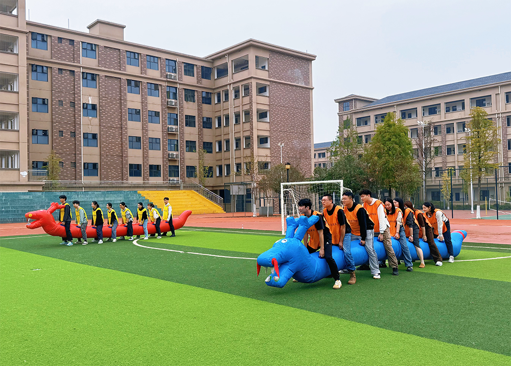 趣味赛场凝“新”聚力湘潭县这场新兴领域趣味运动会真燃