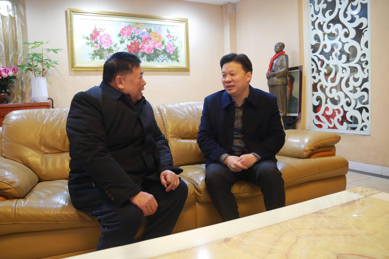 【新春走基层】宋任飞走访慰问县级老领导