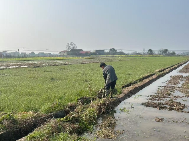 锦石乡：疏通灌溉“命脉” 筑牢春耕根基
