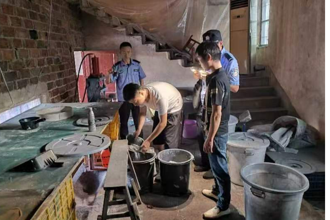 湘潭县应急管理局曝光烟花爆竹“打非治违”典型案例四 （非法生产）  