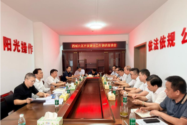 王利带队调研西城片区开发建设工作