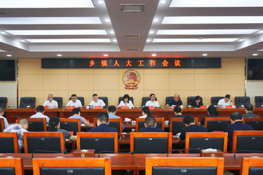 全县乡镇人大工作会议召开