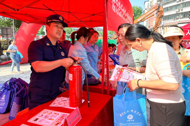 安全宣传零距离！湘潭县举行“6·16”全国安全生产宣传咨询日活动
