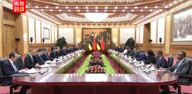 独家视频丨习近平会见莫桑比克总统：中莫传统友谊穿越历史 跨越山海