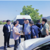 湖南省交通运输厅调研冷水滩区科技治超工作