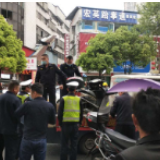 冷水滩区肖家园街道：开展摩托车、电动车安全专项整治行动
