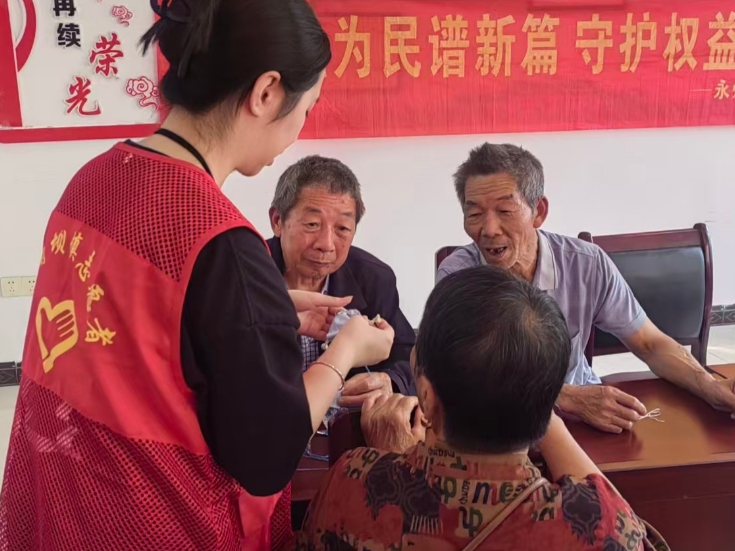 情暖重阳 巧手安康｜牛角坝镇开展敬老主题新时代文明实践活动