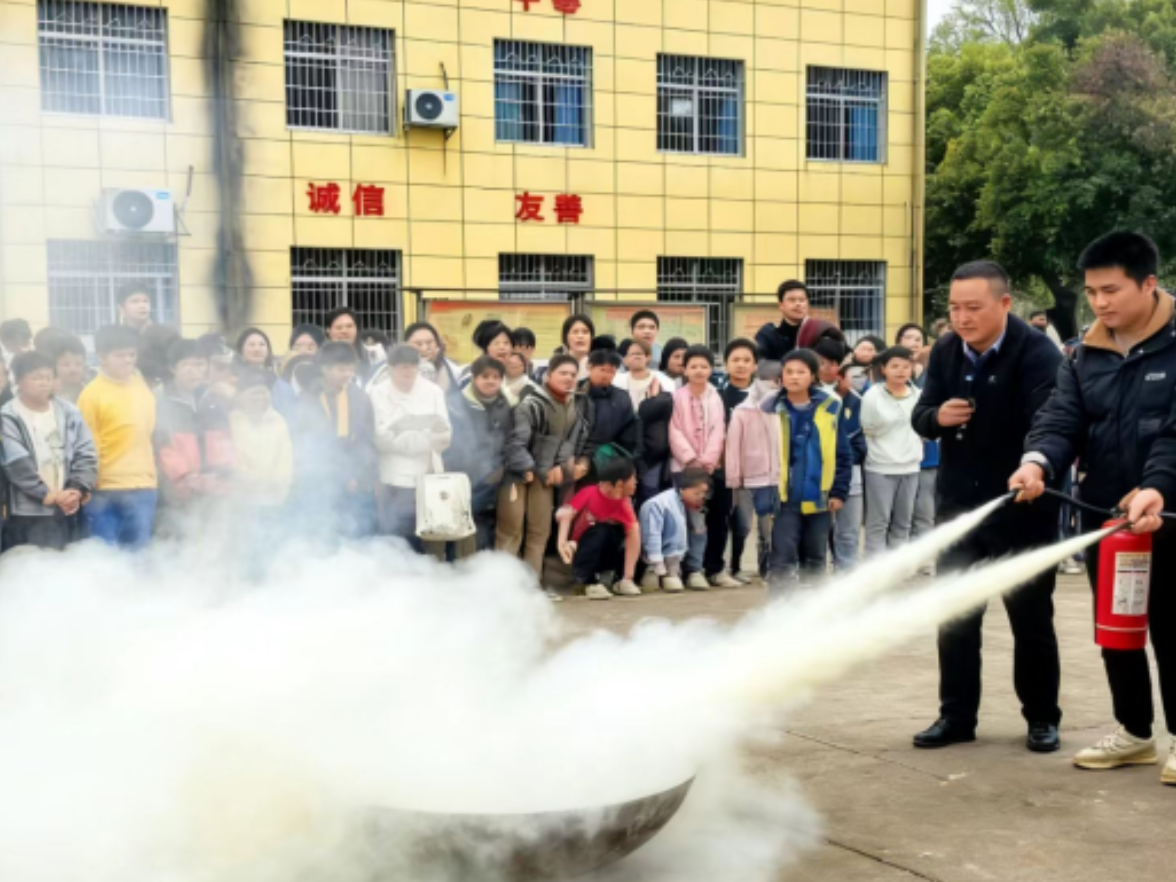 “实战化”演练+沉浸式教学 上岭桥镇学校全方位筑牢校园安全屏障