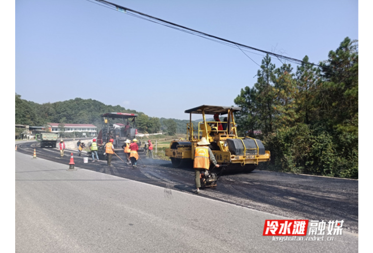 冷水滩G322线：治隐患 强安全 筑牢生命安全防线