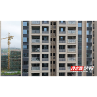 永州冷水滩：战高温抢进度 公租房建设冲刺交付
