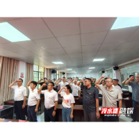 凤凰街道机关党支部开展主题党日活动