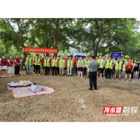 高溪市镇：开展预防中小学生溺水宣传暨应急救援演练