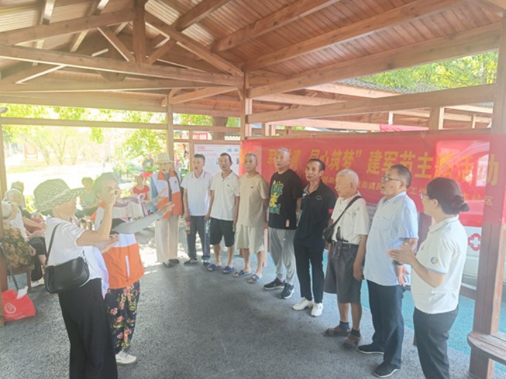 仁湾街道：情暖老兵心 同心共发展