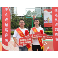 冷水滩区人武部举行2025年军校录取学员欢送仪式
