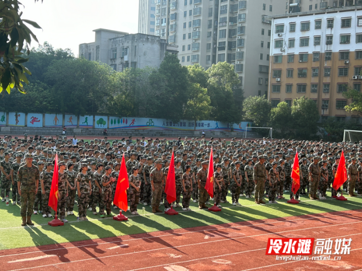 永州八中：会操展风采 青春启新程