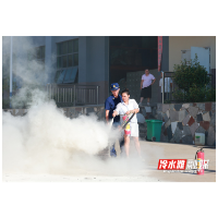 永州冷水滩：500余名企业员工齐学“防火术”