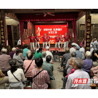 杨家桥街道举办“浓情中秋 礼赞国庆”文艺汇演