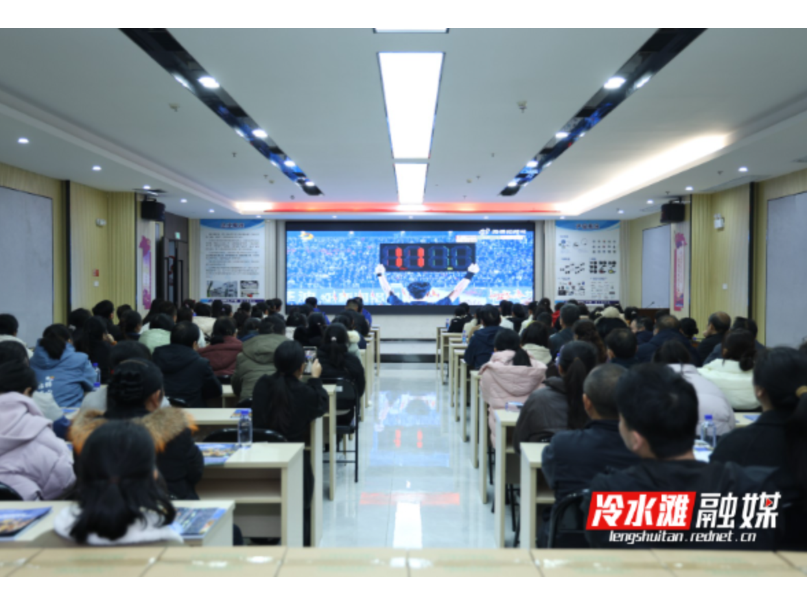 冷水滩：“永冲锋”思政课堂进园区 赋能企业复工复产“开门红”