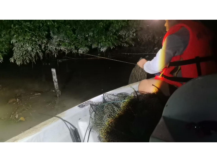 深夜巡航守碧水 冷水滩筑牢湘江十年禁渔防线